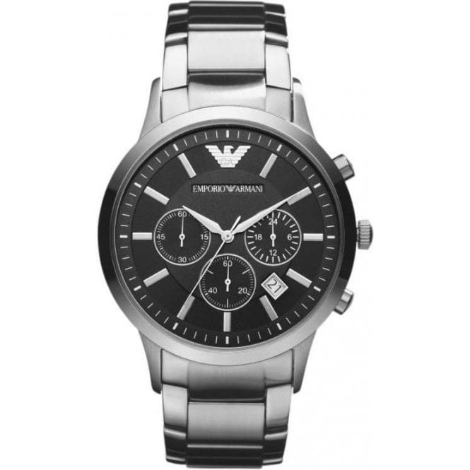 Emporio Armani Chronograph Men's Stainless Steel Watch - AR2434